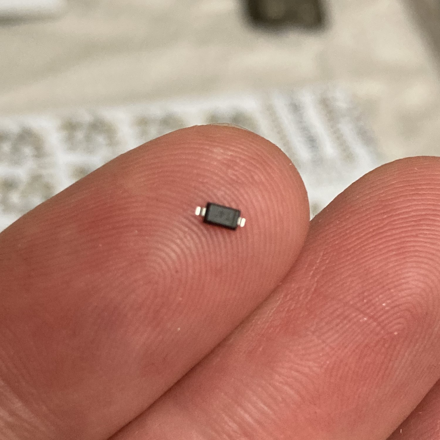 smaller than a grain of rice!